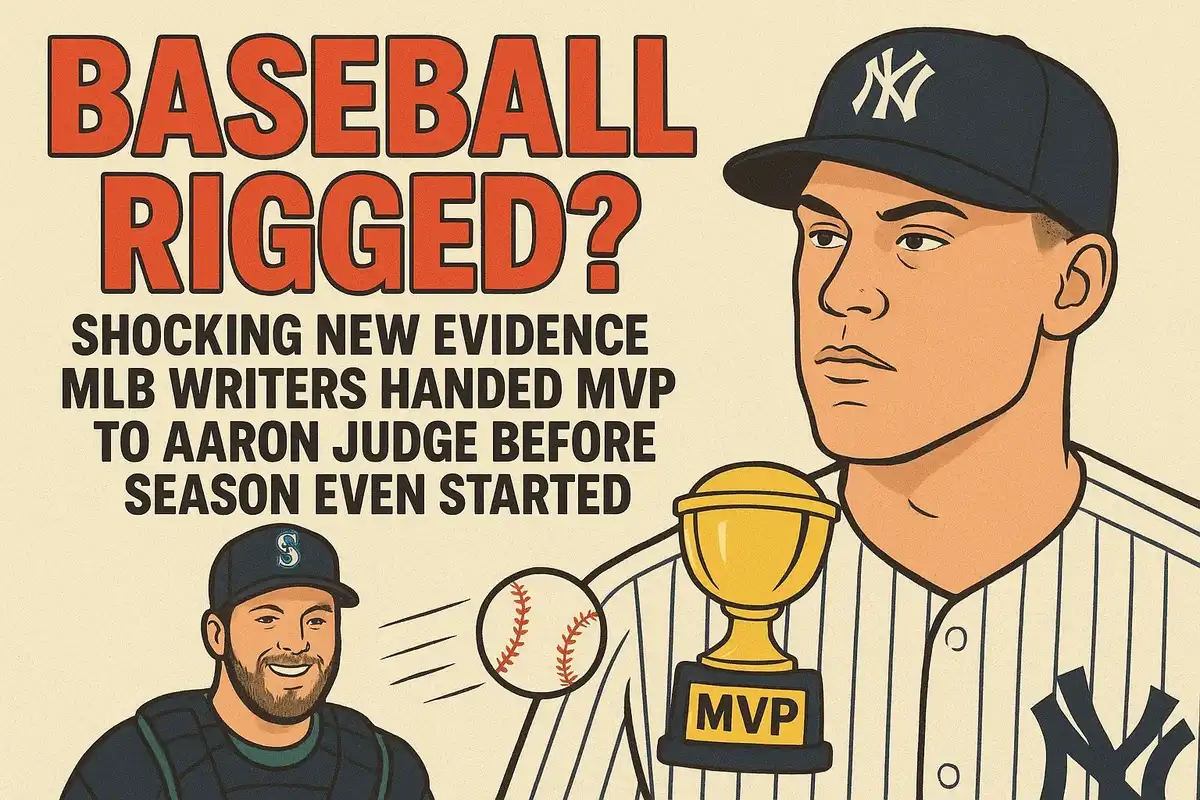 Baseball Rigged? Shocking New Evidence MLB Writers Handed MVP to Aaron Judge Before Season Even Started