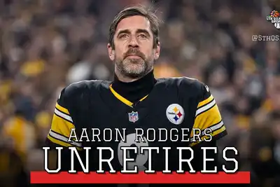 Aaron Rodgers Comes Out of Retirement To Lead The Steelers