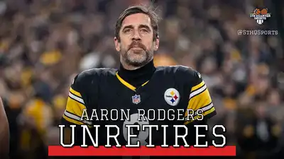 Aaron Rodgers Comes Out of Retirement To Lead The Steelers
