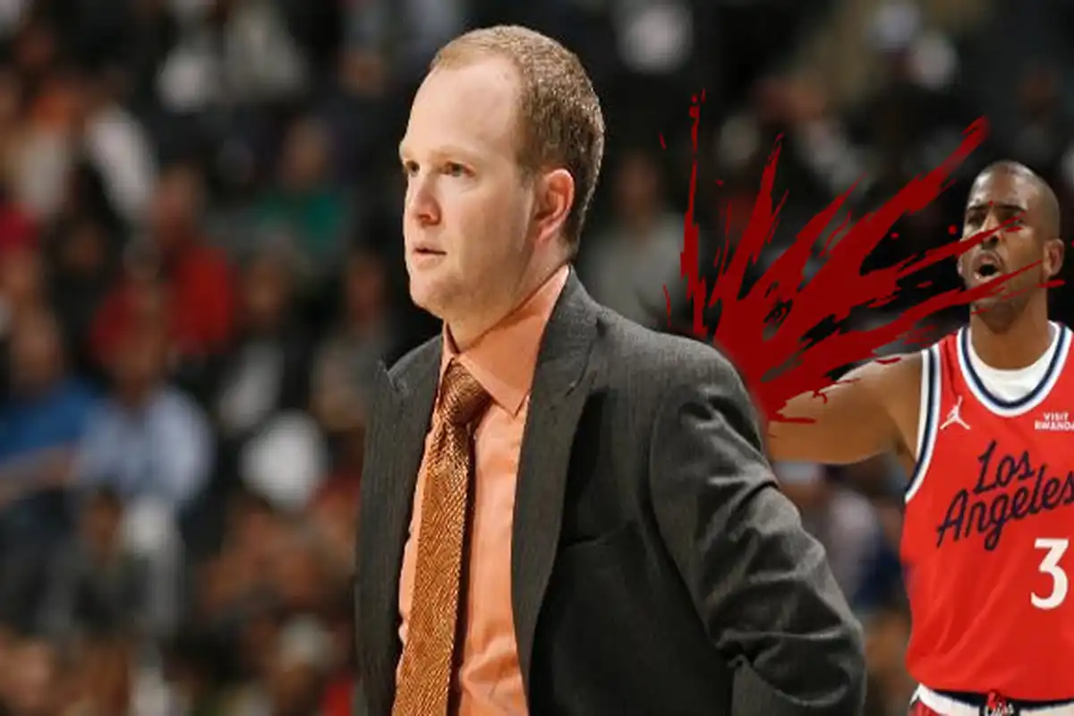 Clippers released Chris Paul because he stabbed Lawrence Frank in the kidney