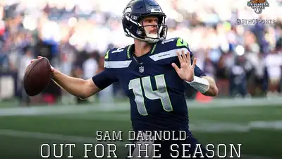 Sam Darnold Broke His Hip In The First NFL Game Of the Season; We Thought It Would Be Aaron Rodgers