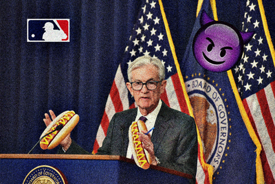 Jerome Powell cuts price of hotdogs at MLB stadiums nationwide
