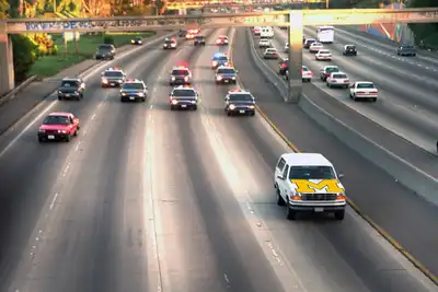 Sherrone Moore is currently driving down the 405 in a White Bronco after being fired from Michigan