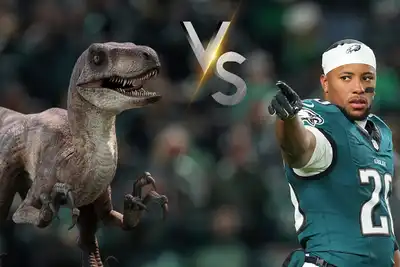 Could Saquon Barkley Take A Velociraptor?