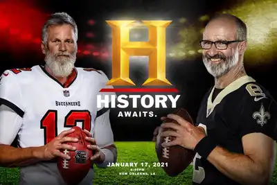 Brees vs. Brady Playoff Game To Be Aired on History Channel