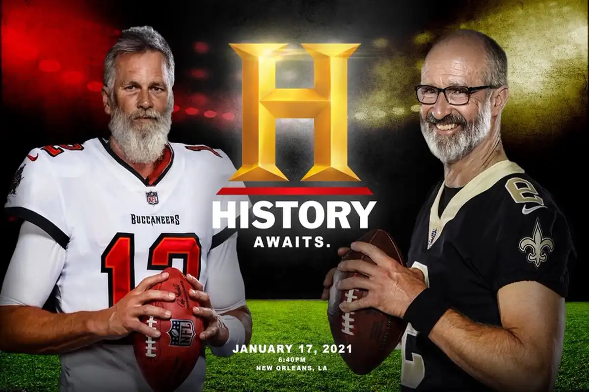 Brees vs. Brady Playoff Game To Be Aired on History Channel