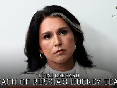 Tulsi Gabbard Resigns as U.S. Intelligence Chief; Announces Appointment As Coach For Russia's National Hockey